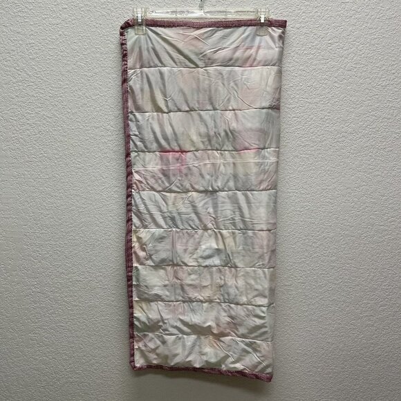 Vintage Quilt Mixed Fabrics Quilted 35" x 40" Machine stitched Lap Quilt Baby - Picture 7 of 9